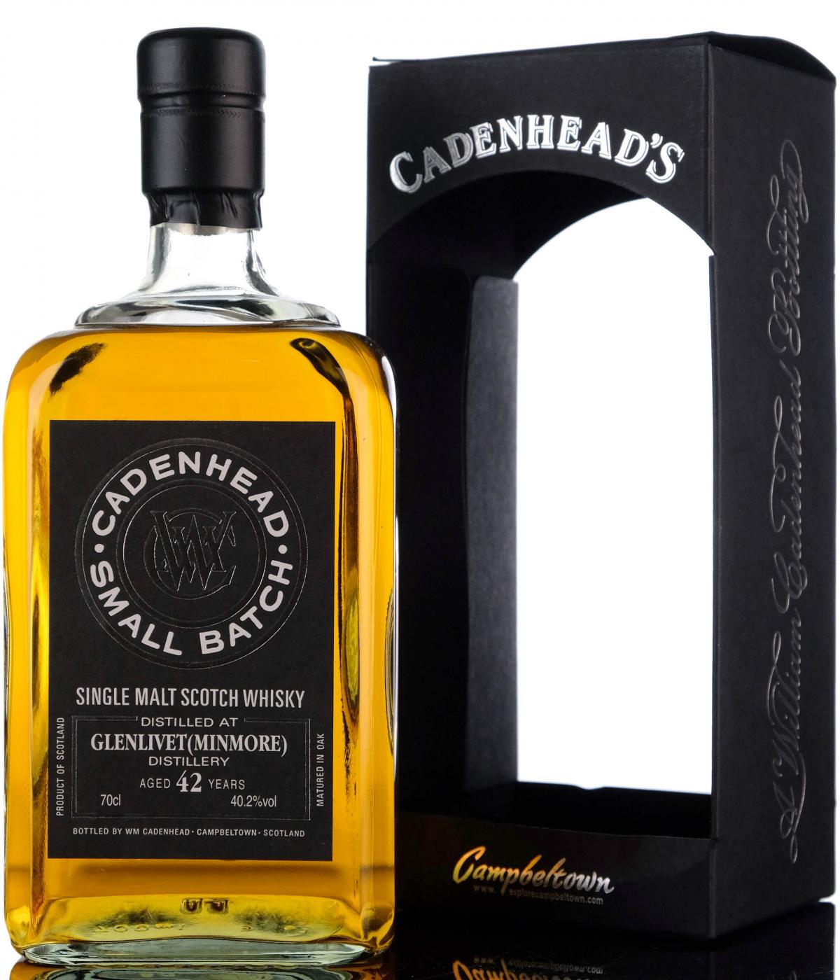 Glenlivet 1973-2015 - 42 Year Old - Cadenheads - Small Batch