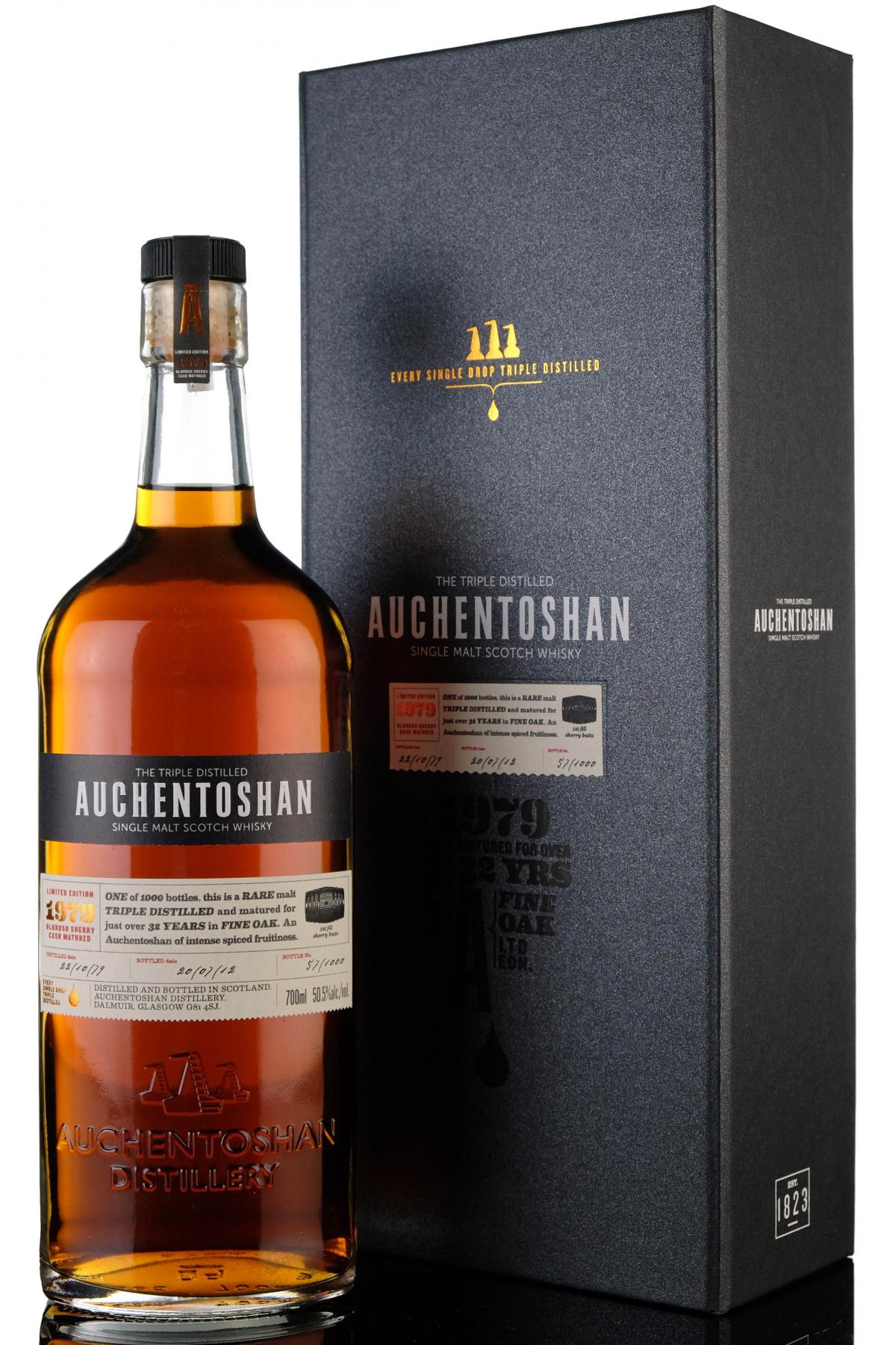 Auchentoshan 1979-2012 - 32 Year Old - Oloroso Sherry Cask