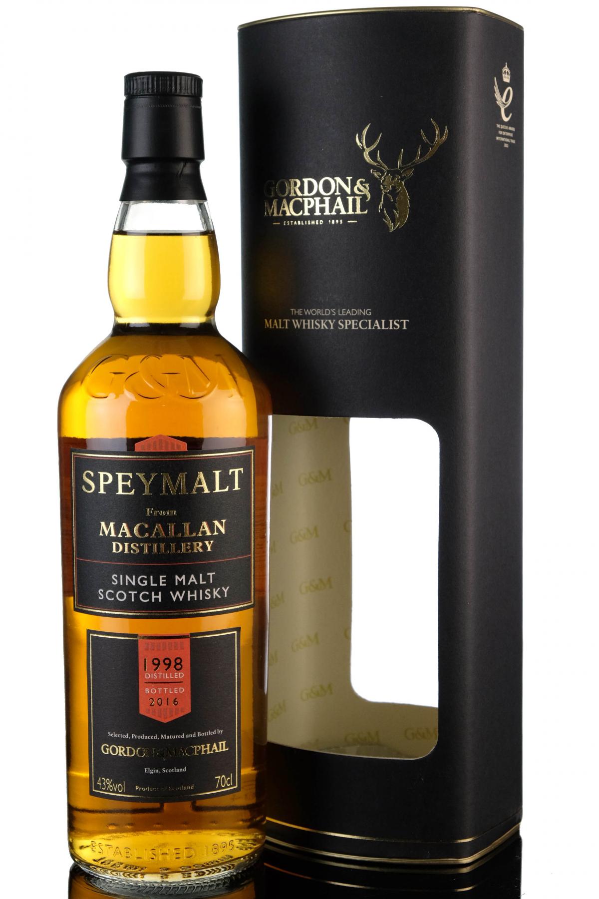 Macallan 1998-2016 - Speymalt
