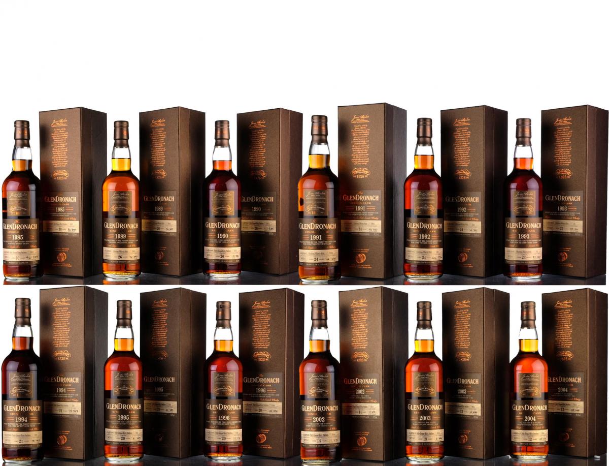 Full Set Glendronach Batch 14