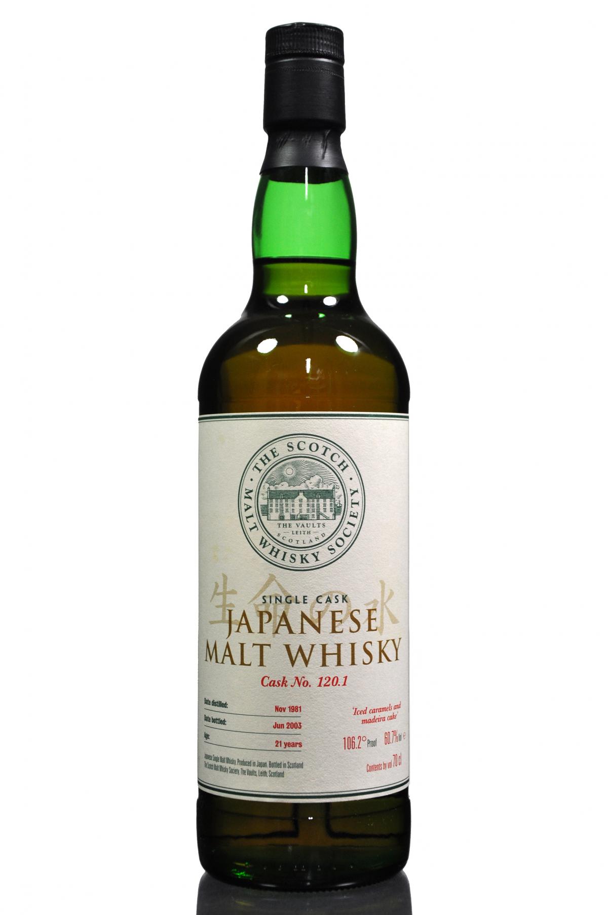 Hakushu 1981-2003 - 21 Year Old - SMWS 120.1