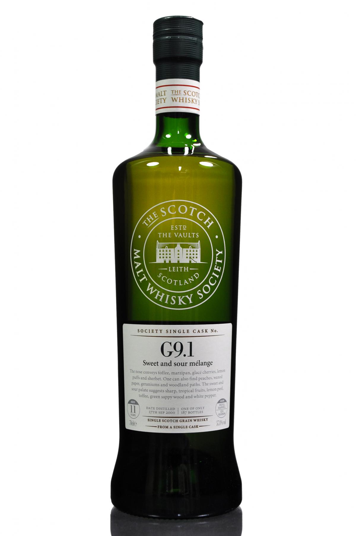 Loch Lomond 2000 - 11 Year Old - SMWS G9.1