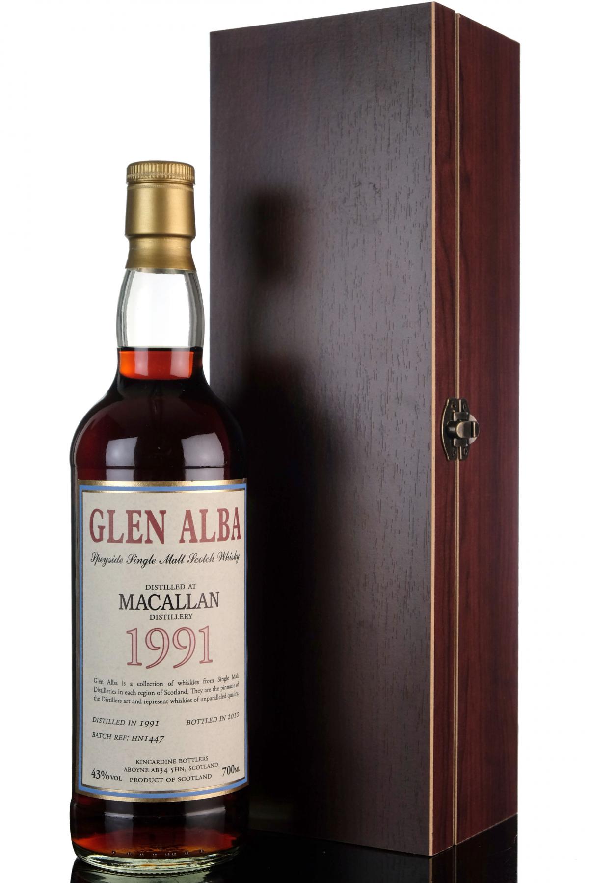Macallan 1991-2010 - Glen Alba