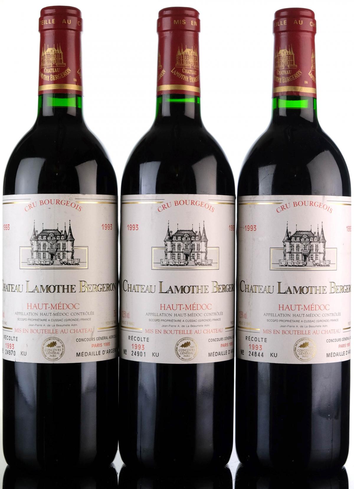 3 x Chateau 1993