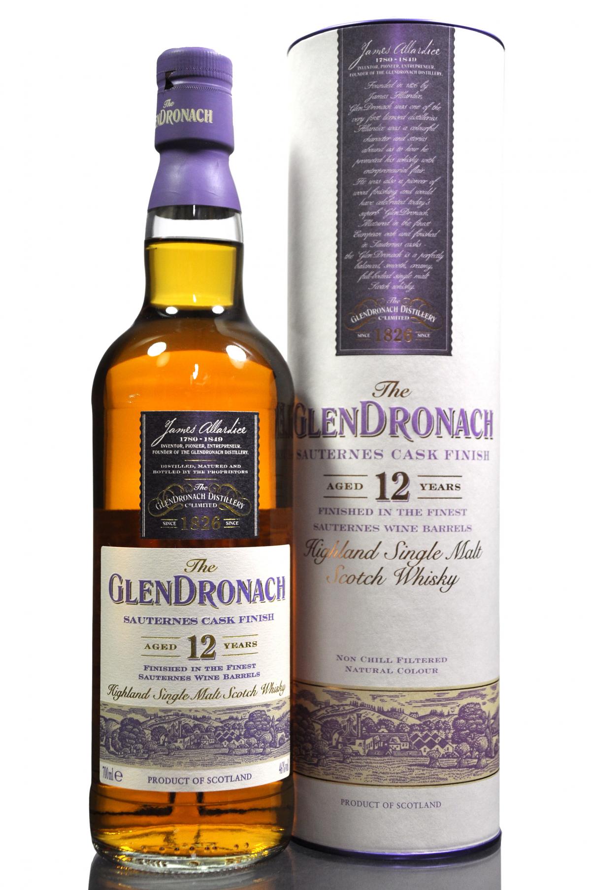 Glendronach 12 Year Old - Sauternes Cask