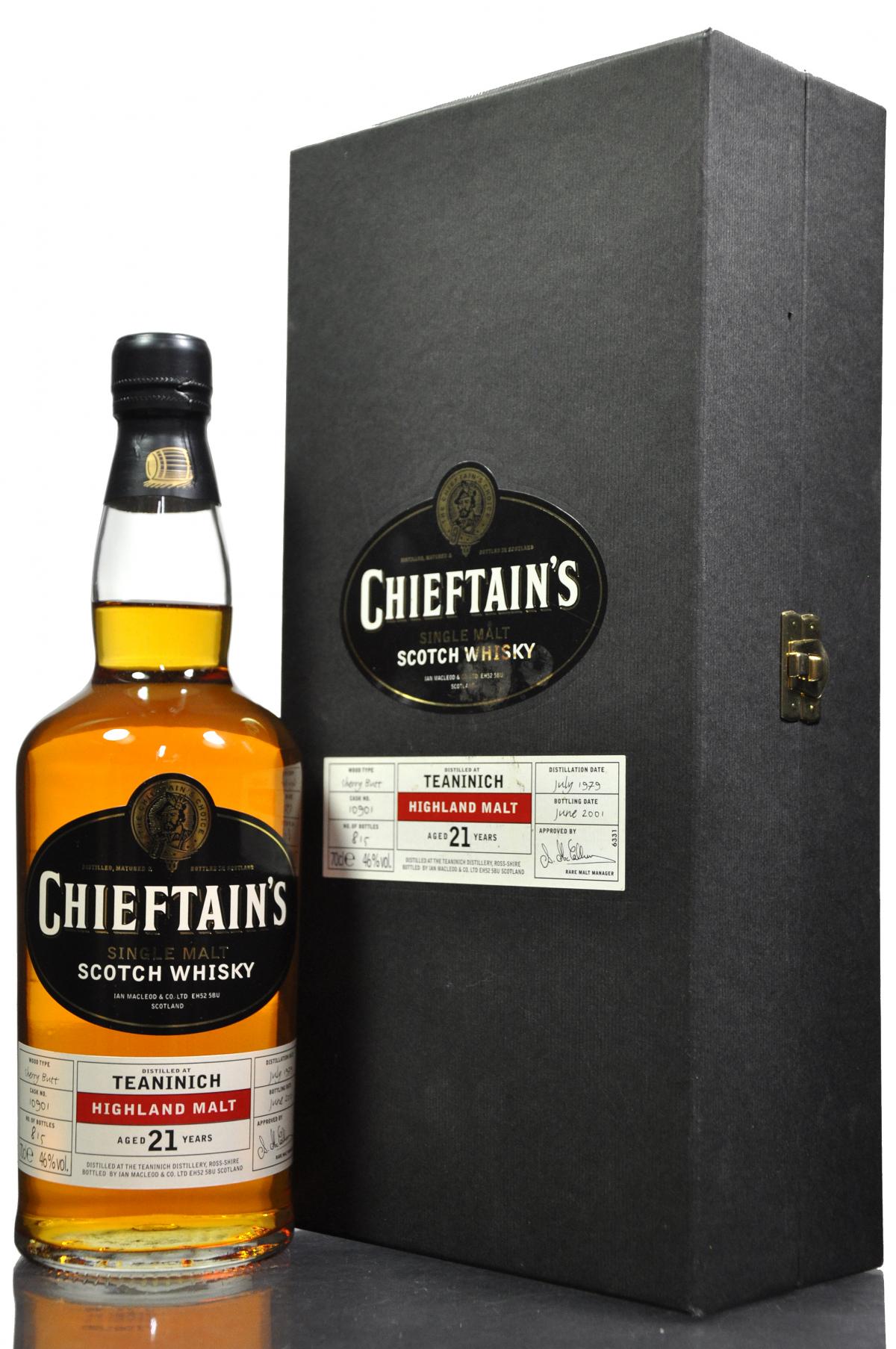 Teaninich 1979-2001 - 21 Year Old - Chieftains