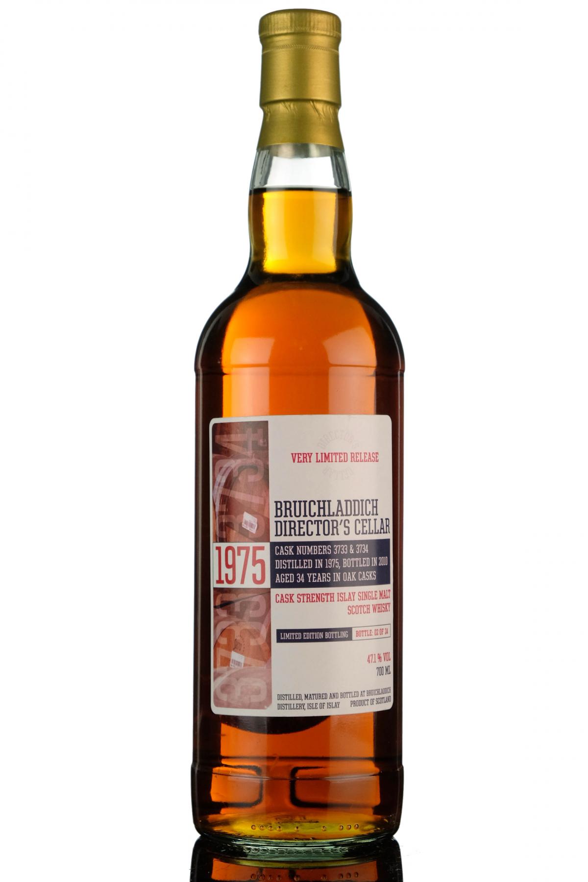 Bruichladdich 1975-2010 - 34 Year Old - Directors Cellar