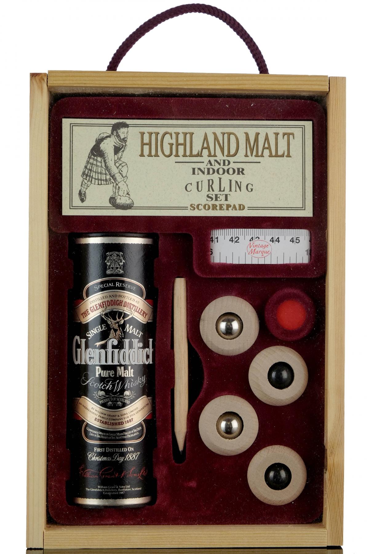 Glenfiddich Miniature & Indoor Curling Set