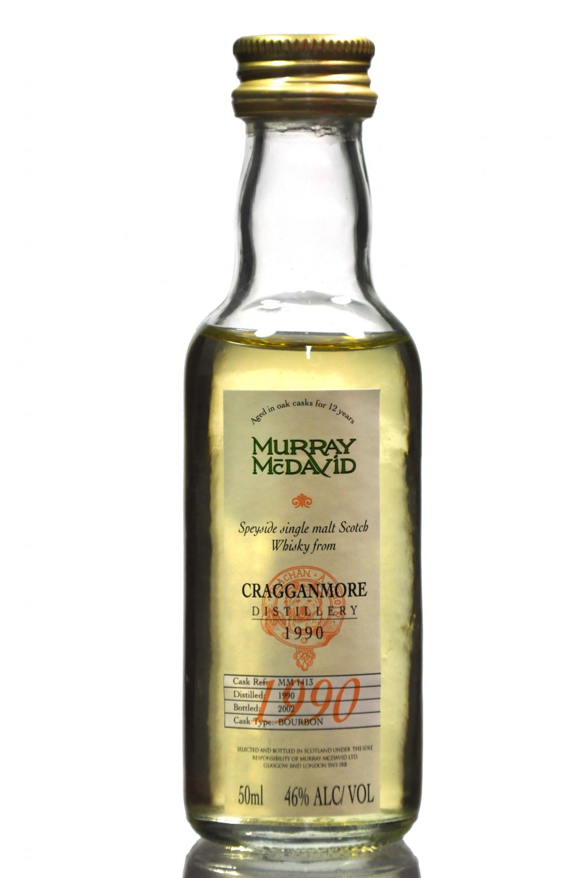 Cragganmore 1990-2002 - Murray McDavid Miniature