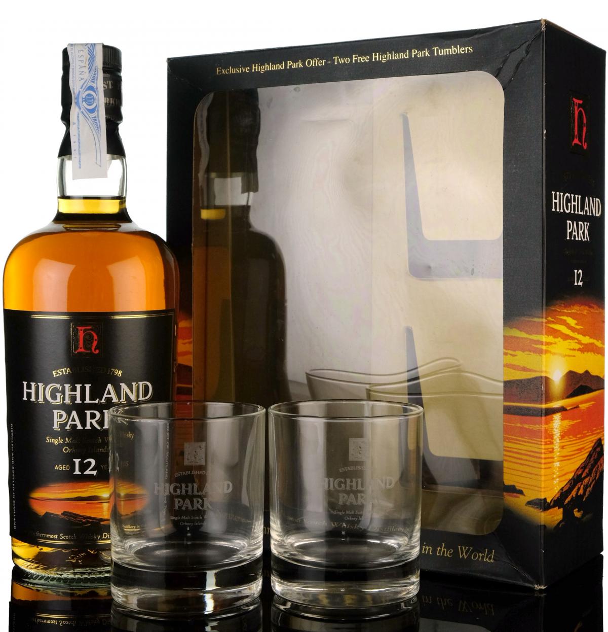 Highland Park 12 Presentation Set