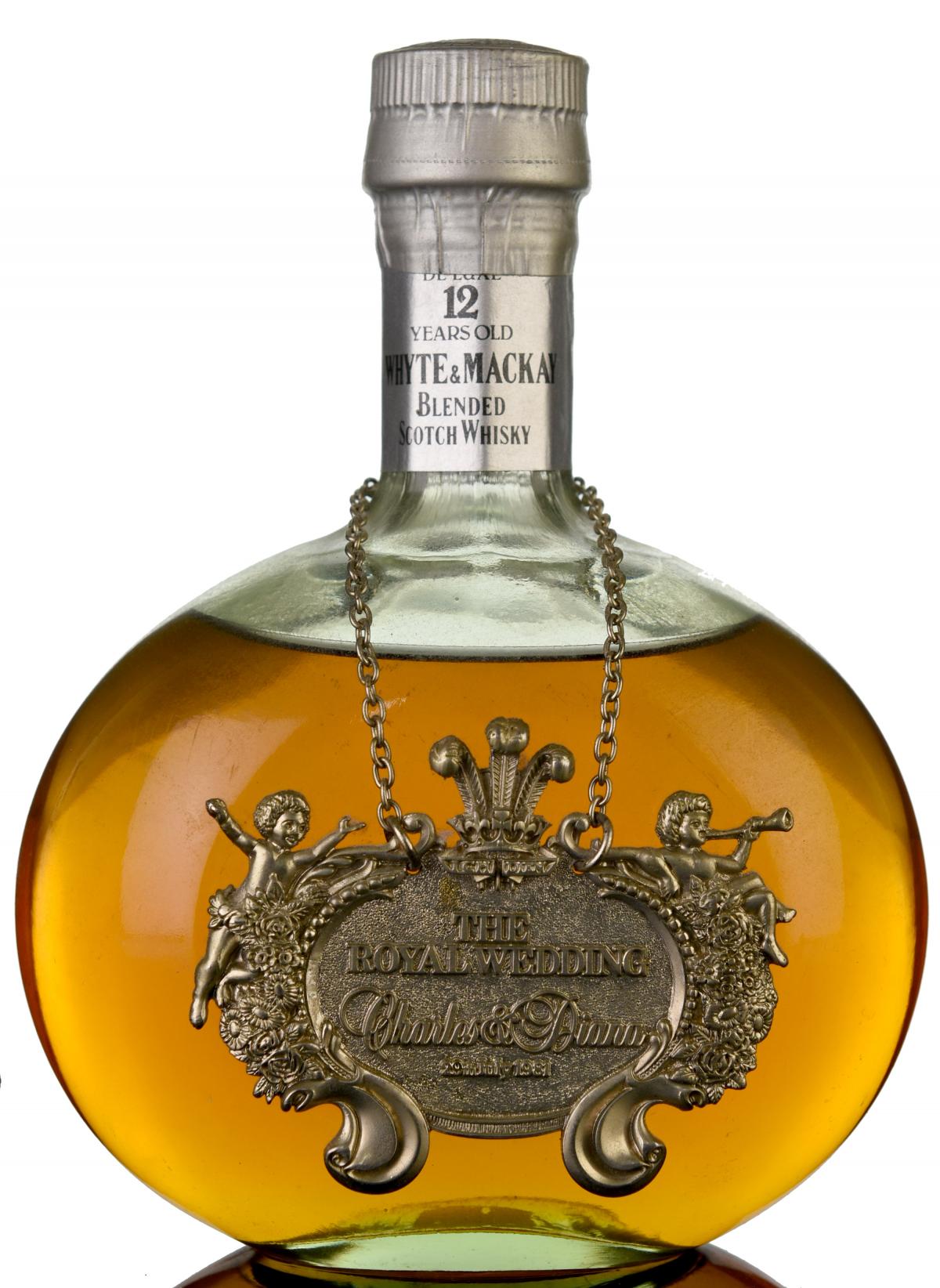 Whyte & Mackay 12 Year Old - The Royal Wedding Charles & Diana 1981