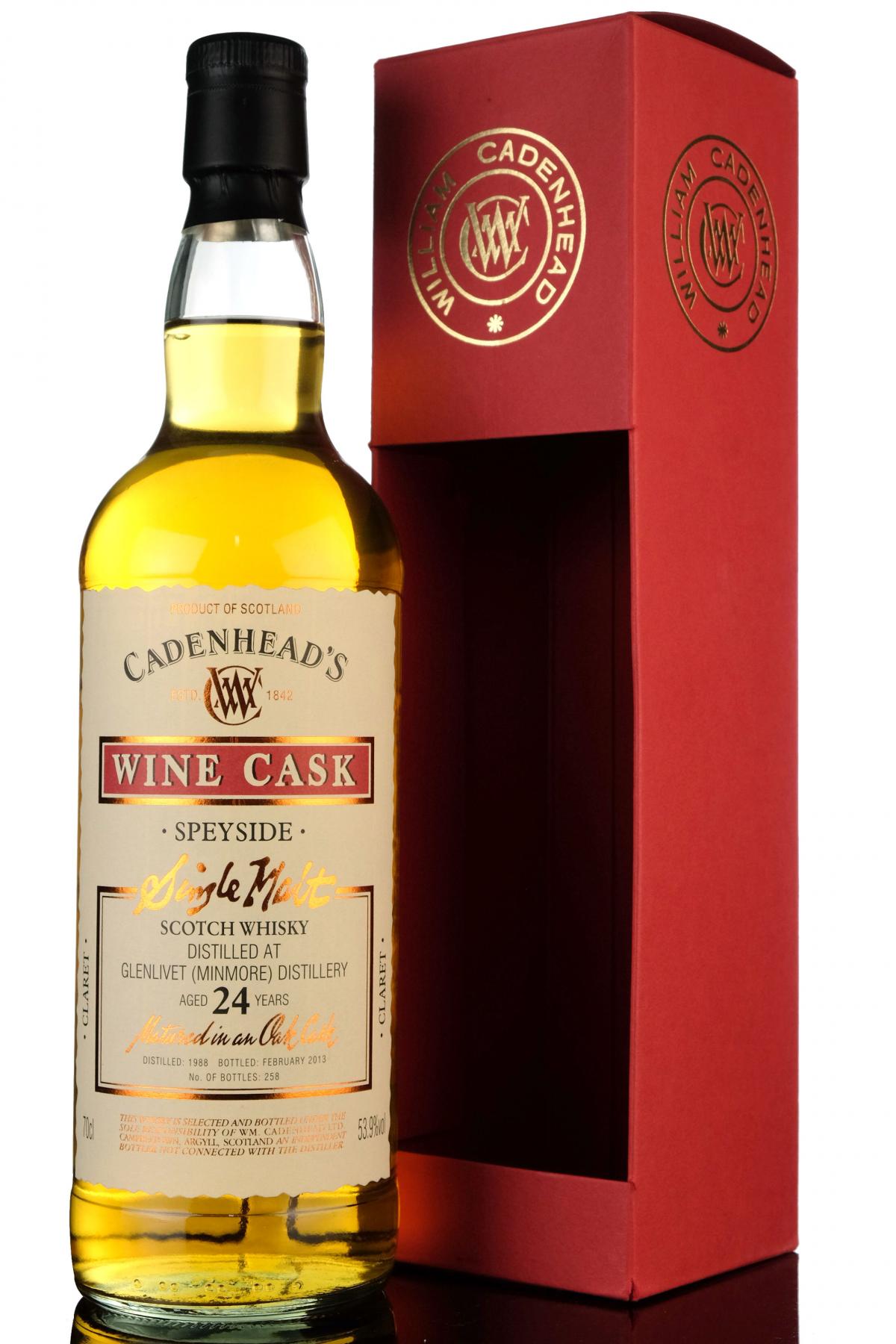 Glenlivet 1988 - 2013 24 Cadenheads