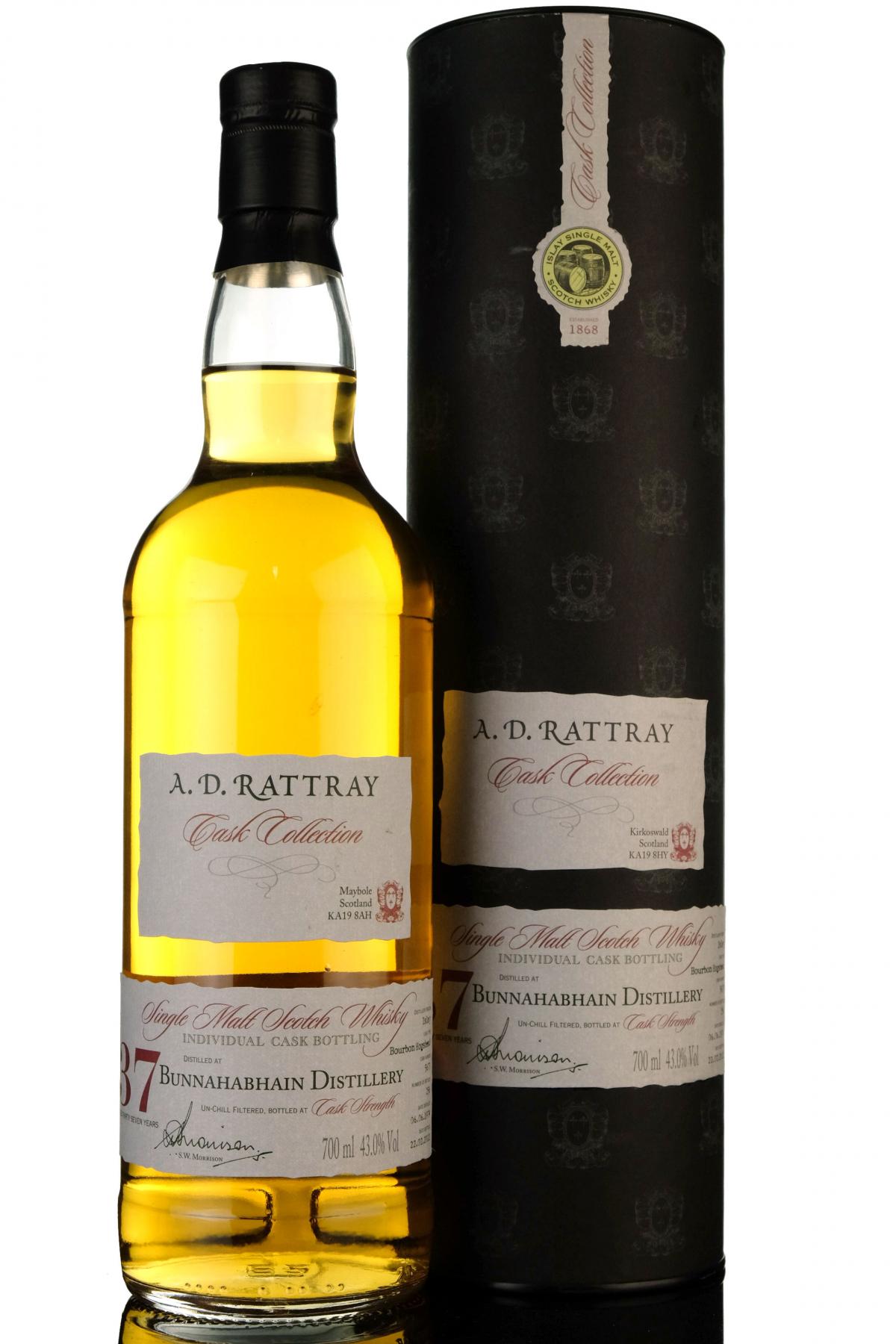 Bunnahabhain 1974-2012 - 37 Year Old - AD Rattray Cask Collection