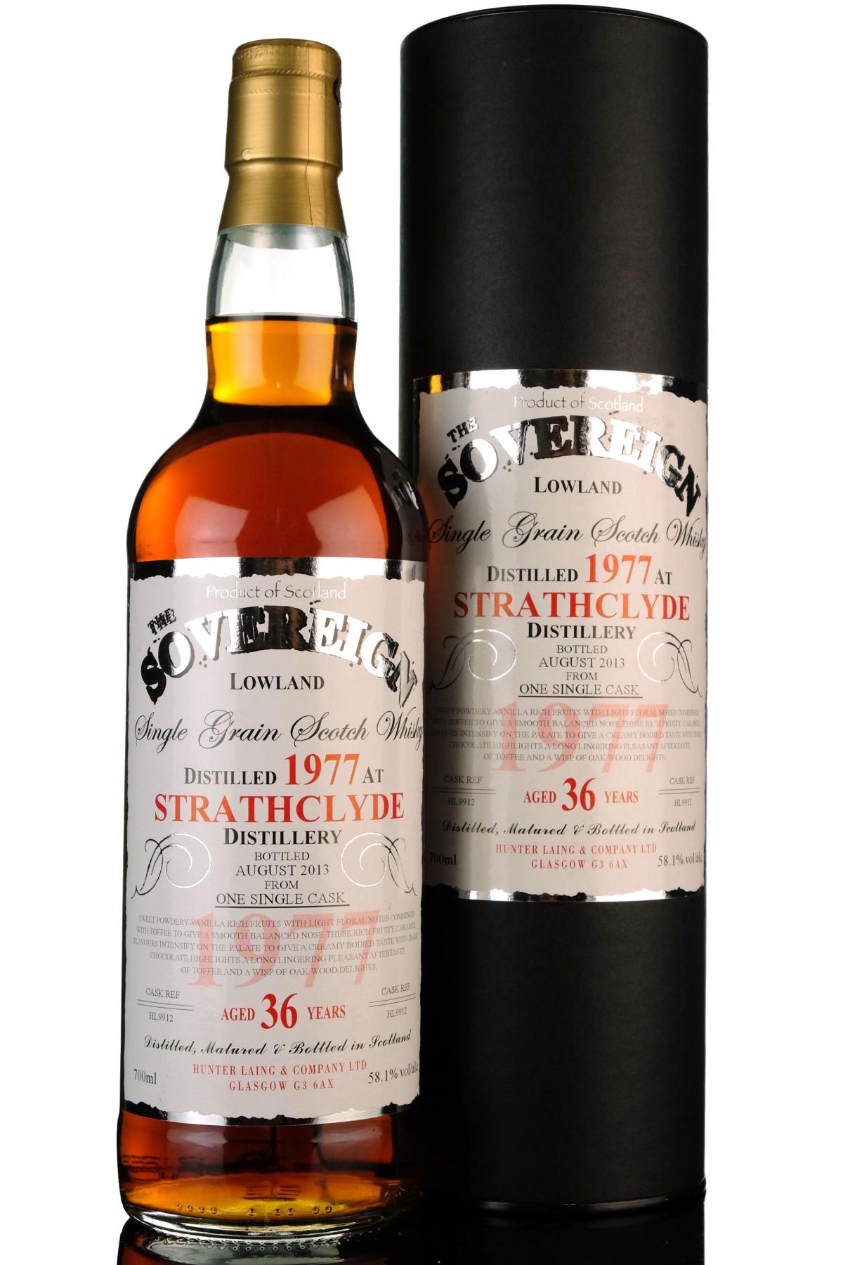 Strathclyde 1977-2013 - 36 Year Old - Sovereign