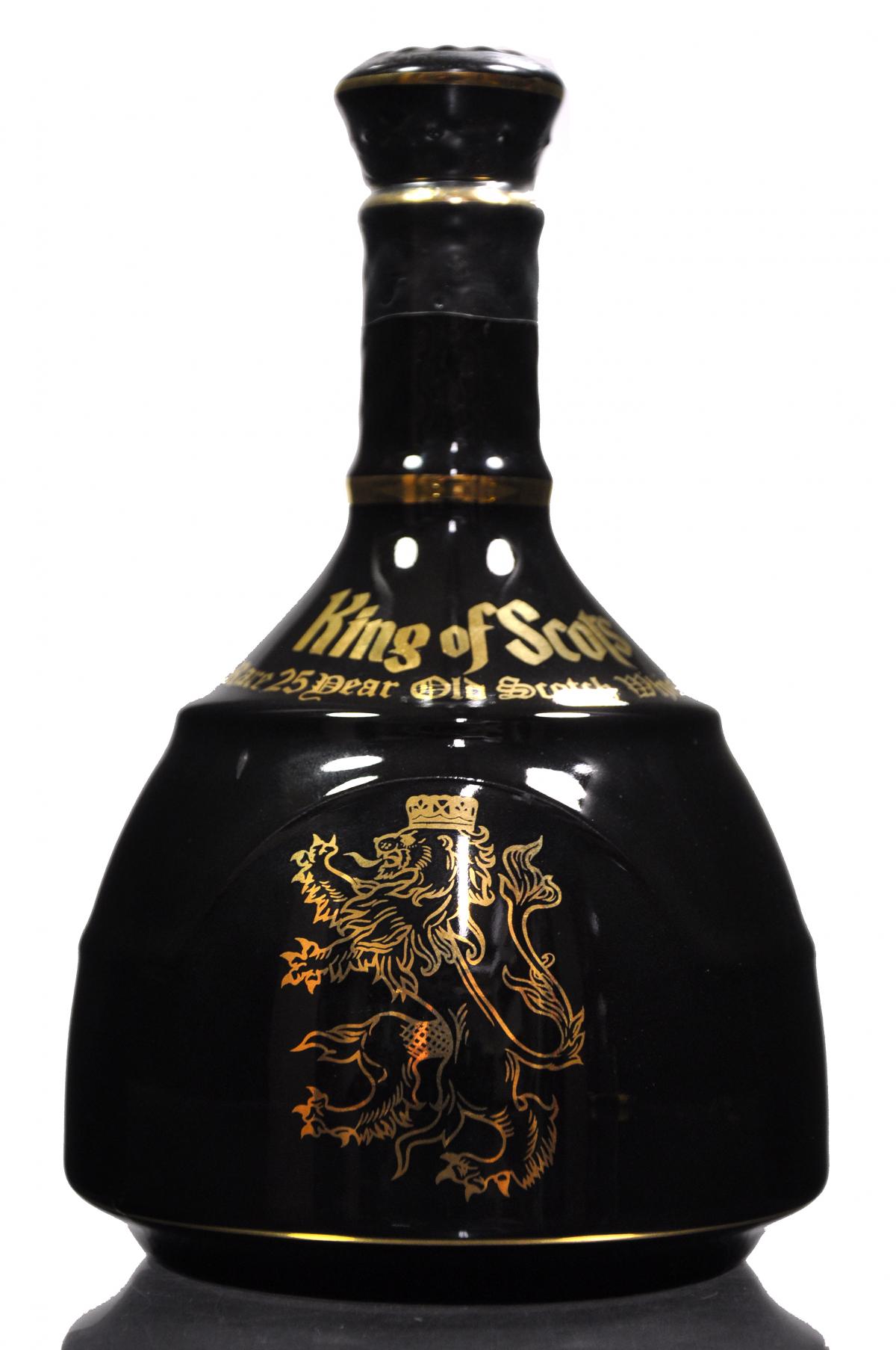 King Of Scots 25 Year Old - Douglas Laing - Royal Black Ceramic