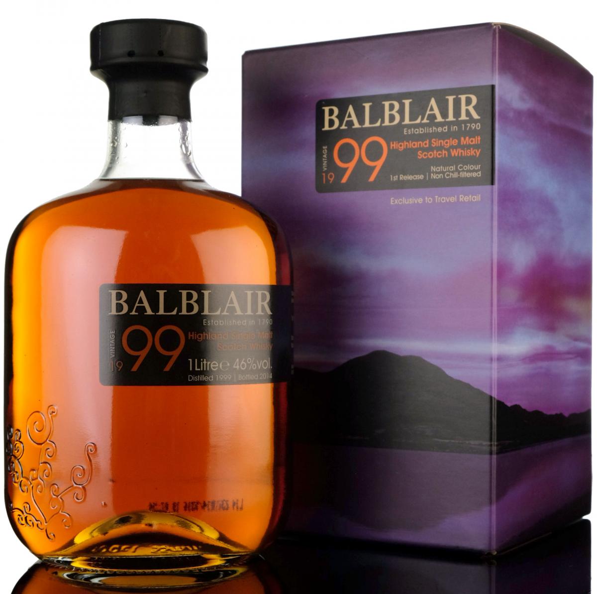 Balblair 1999-2014 - 1st Release - 1 Litre