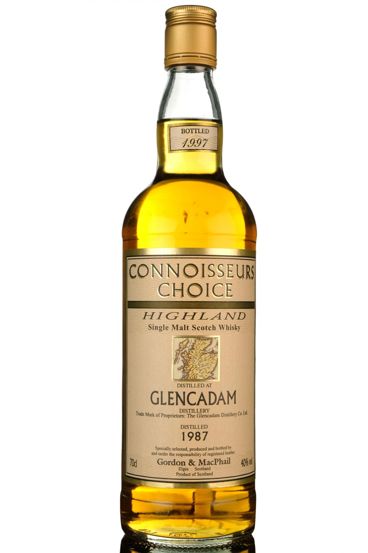 Glencadam 1987-1997 - Connoisseurs Choice