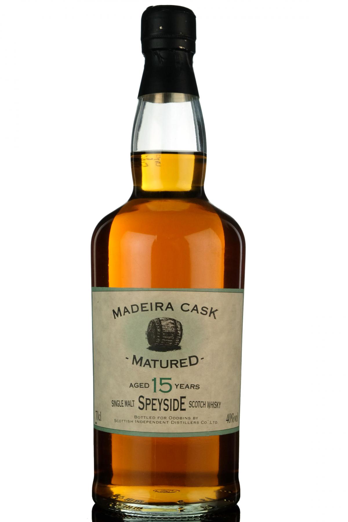 Oddbins Speyside Madeira Cask 15 Year Old