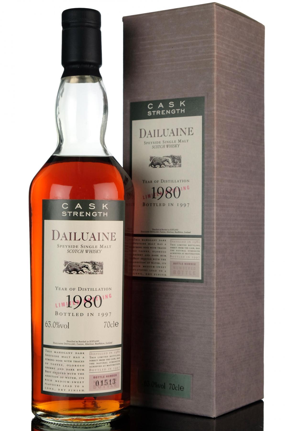 Dailuaine 1980-1997 - Flora & Fauna - Cask Strength