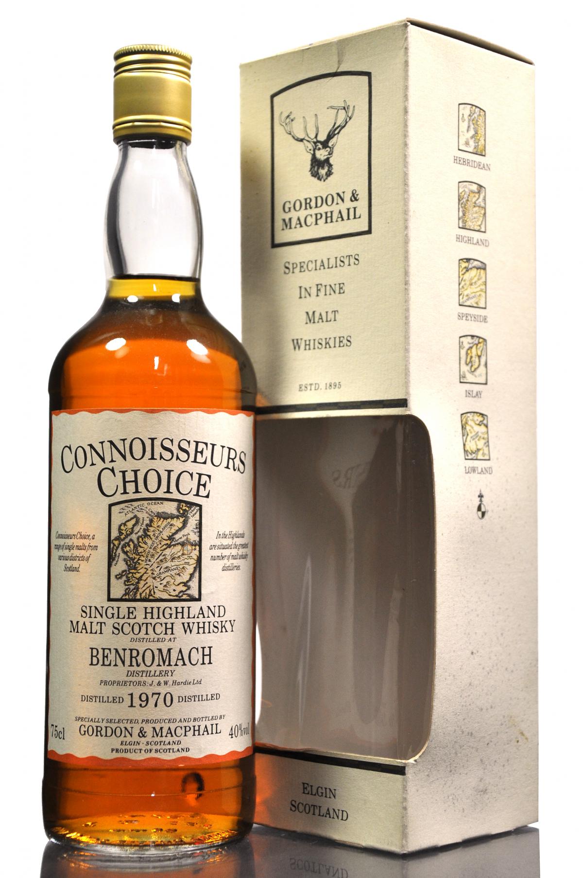 Benromach 1970 - Connoisseurs Choice - Circa 1990