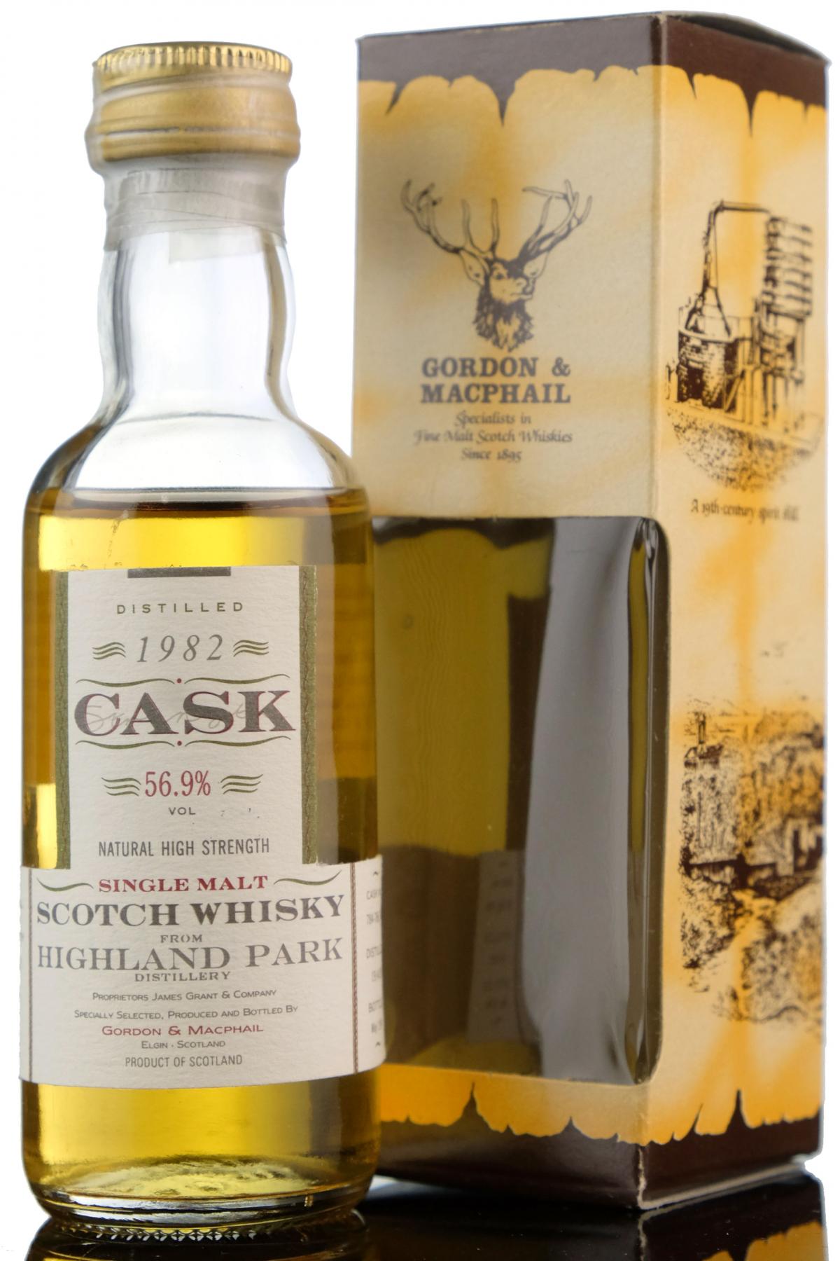 Highland Park 1982-1994 - Cask Strength - Gordon & MacPhail Miniature