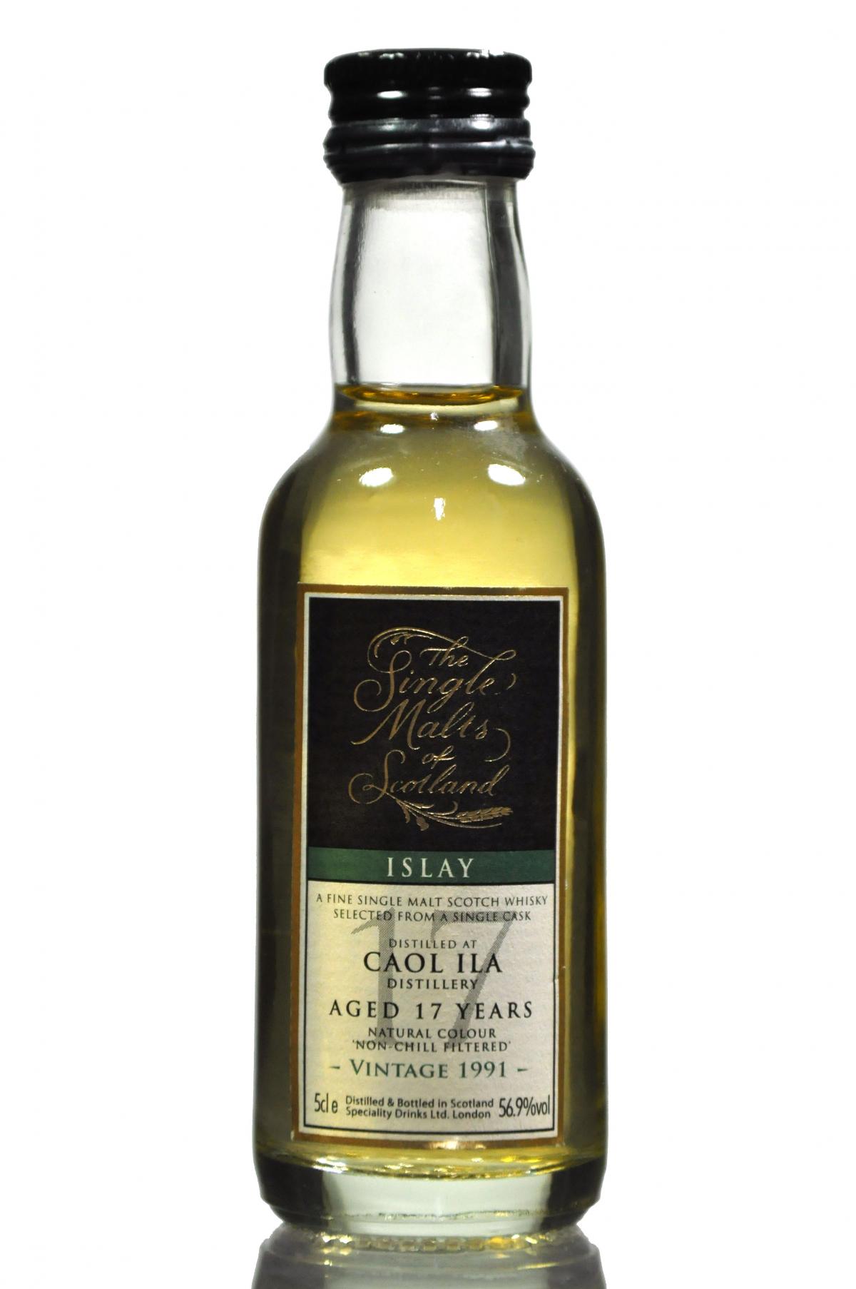 Caol Ila 1991 - Single Cask Miniature