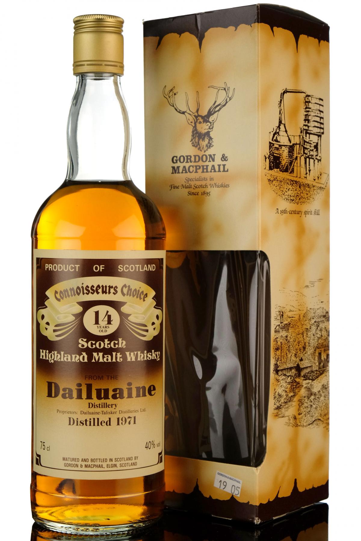 Dailuaine 1971 - 14 Year Old - Connoisseurs Choice