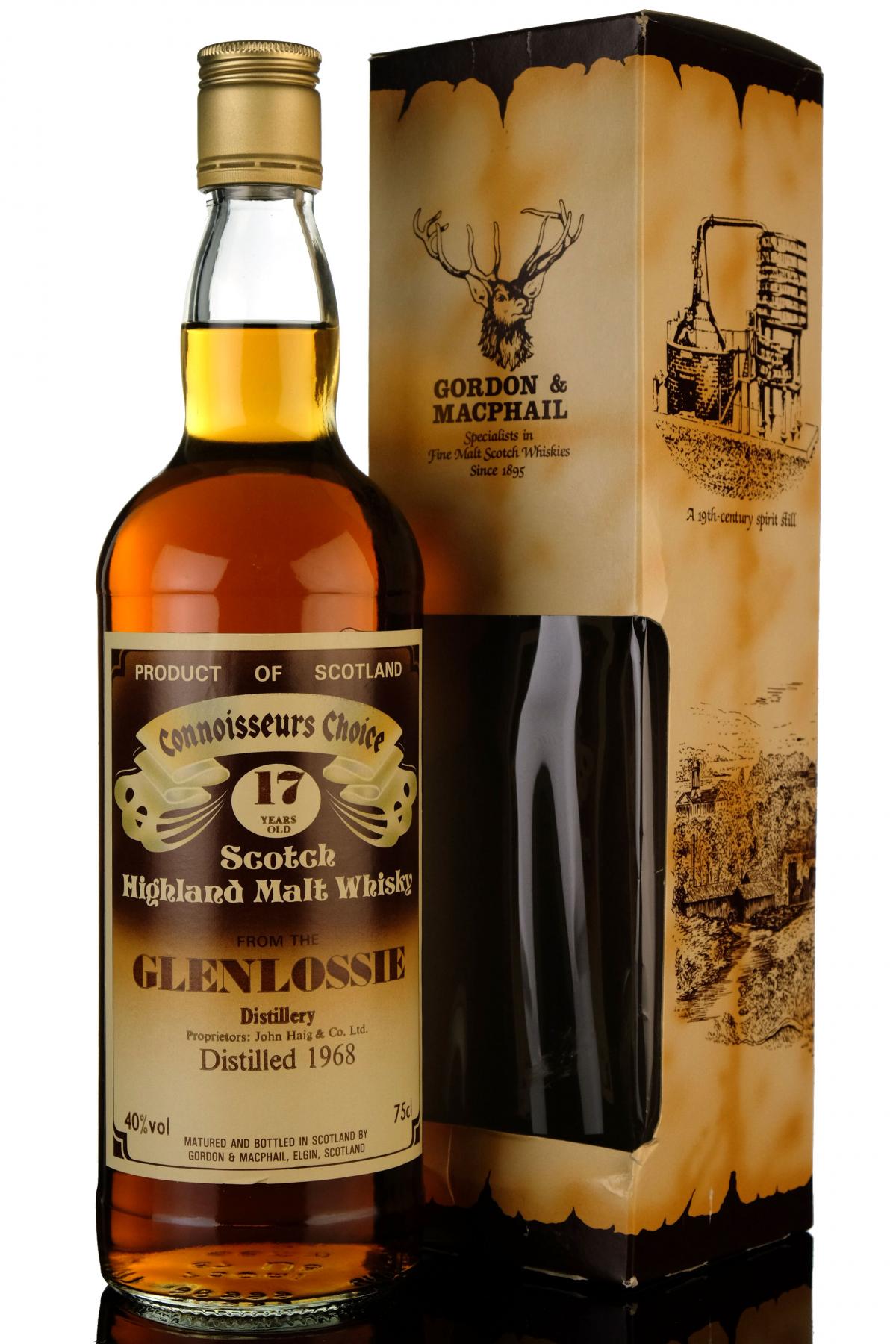 Glenlossie 1968 - 17 Year Old - Connoisseurs Choice