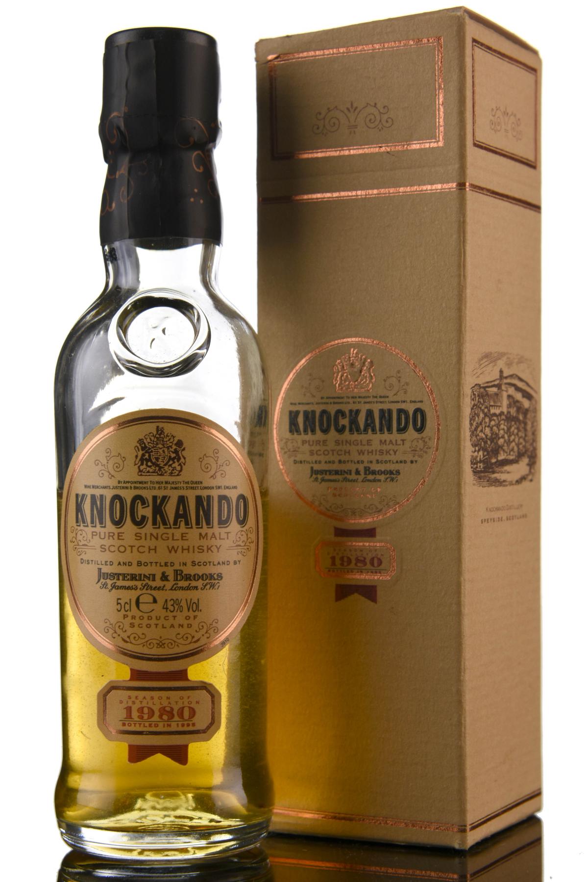 Knockando 1980-1995 Miniature