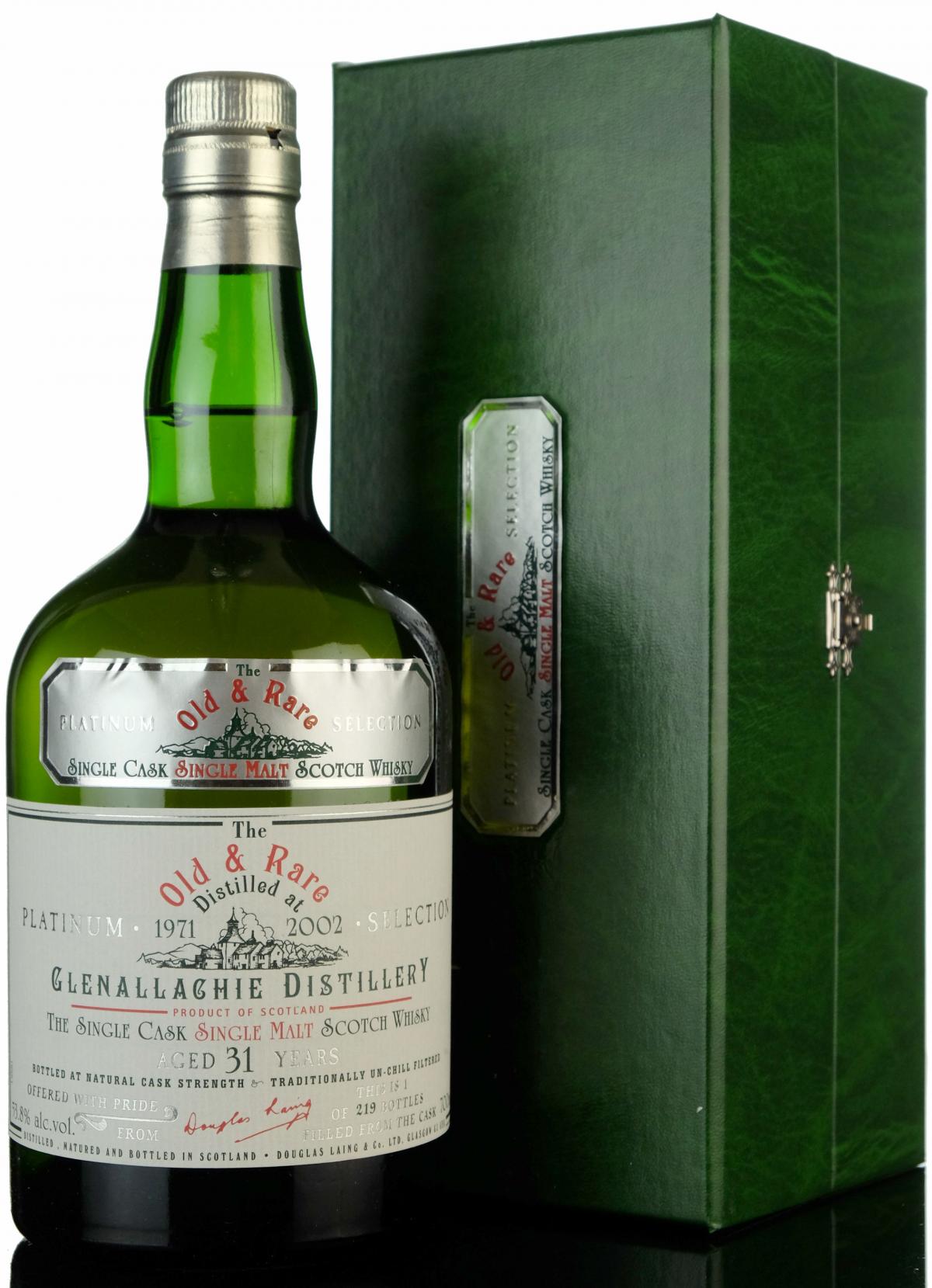 Glenallachie 1971-2002 - 31 Year Old - Douglas Laing - Old & Rare Platinum Selection