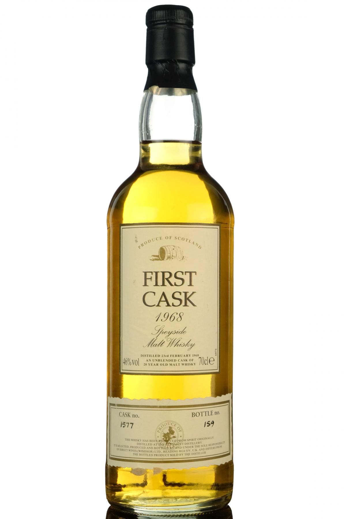 Glenlivet 1968 28 First Cask 1577
