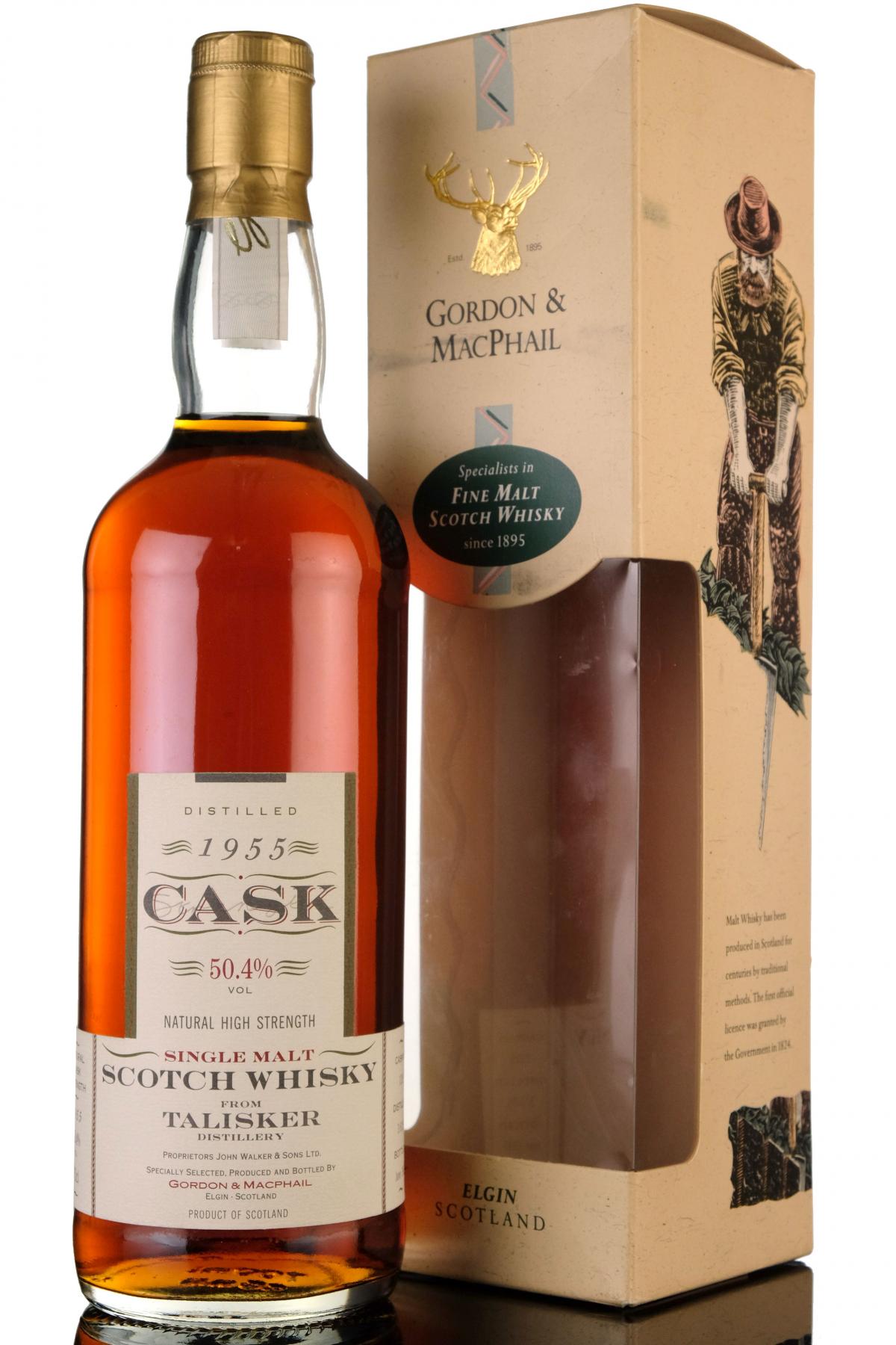 Talisker 1955-1992 - Gordon & MacPhail - CASK