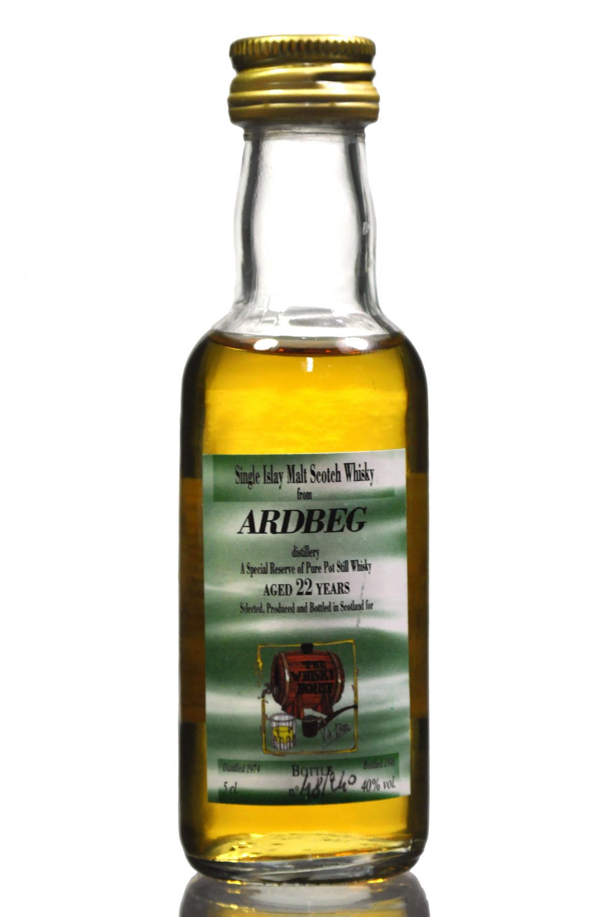 Ardbeg 1974-1996 - Whisky House Miniature