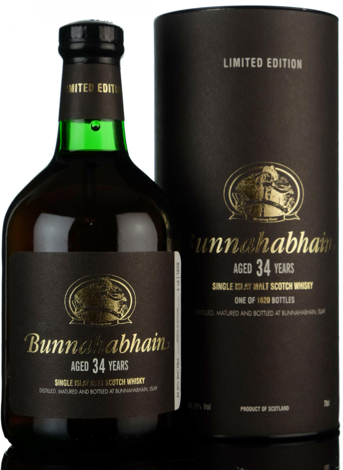Bunnahabhain 1968-2002 - 34 Year Old