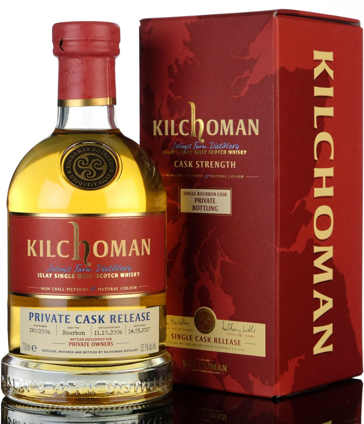 Kilchoman 2006-2017 - Private Cask Bottling