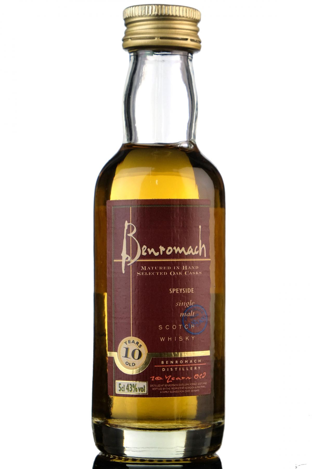 Benromach 10 Year Old Miniature