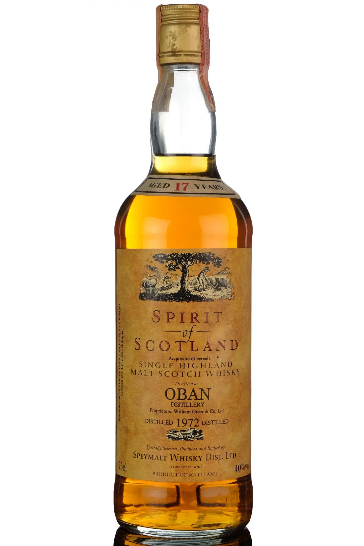 Oban 1972 17 Spirit Of Scotland