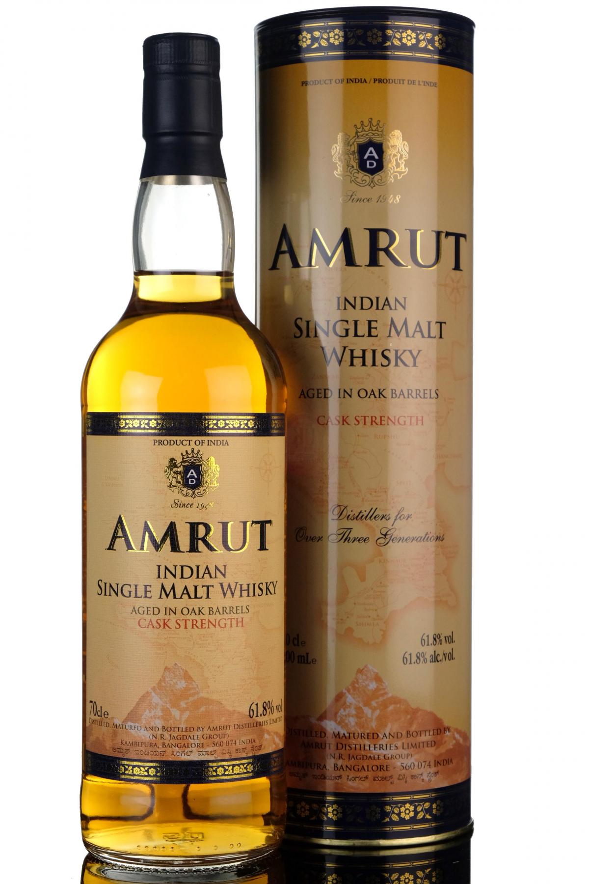 Amrut Cask Strength 2013  Batch 56