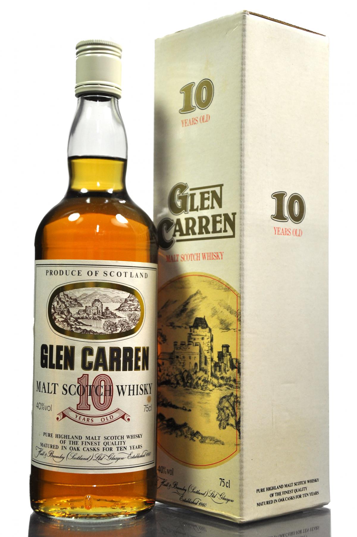 Glen Carren 10 Year Old - 1980s