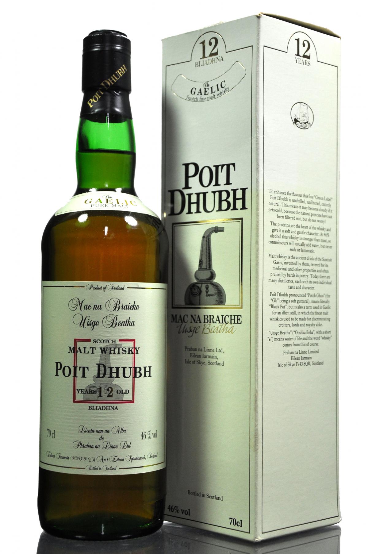 Poit Dhubh 12 Year Old