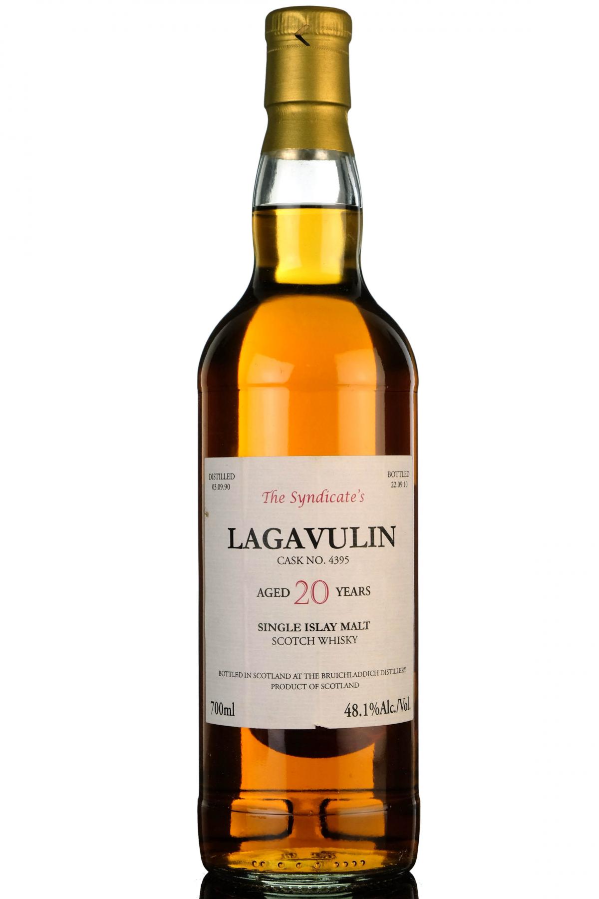 Lagavulin 1990-2010 - 20 Year Old - The Syndicate