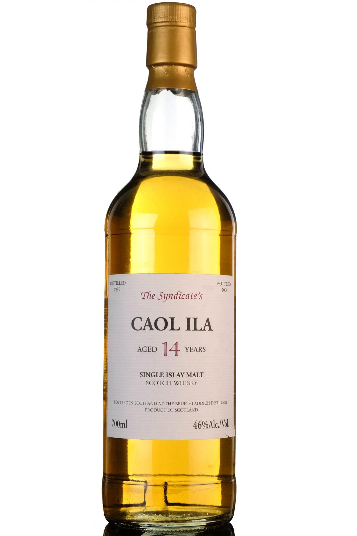 Caol Ila 1990-2004 - 14 Year Old - The Syndicate