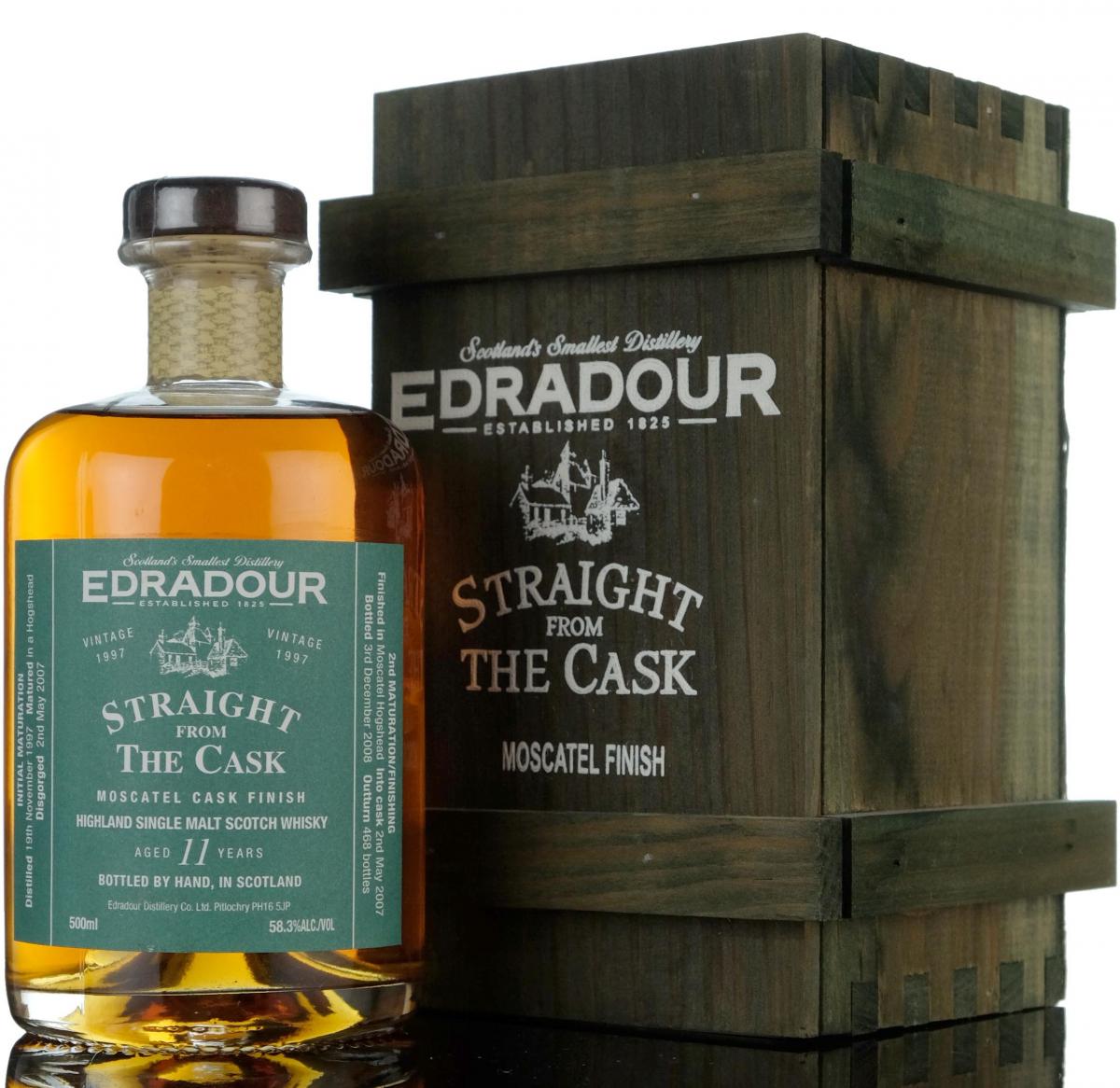 Edradour 1997 - 2008 11 Straight From The Cask Moscatel Finish