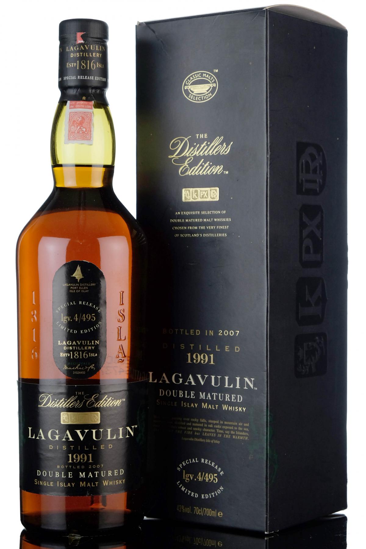 Lagavulin 1991-2007 - Distillers Edition