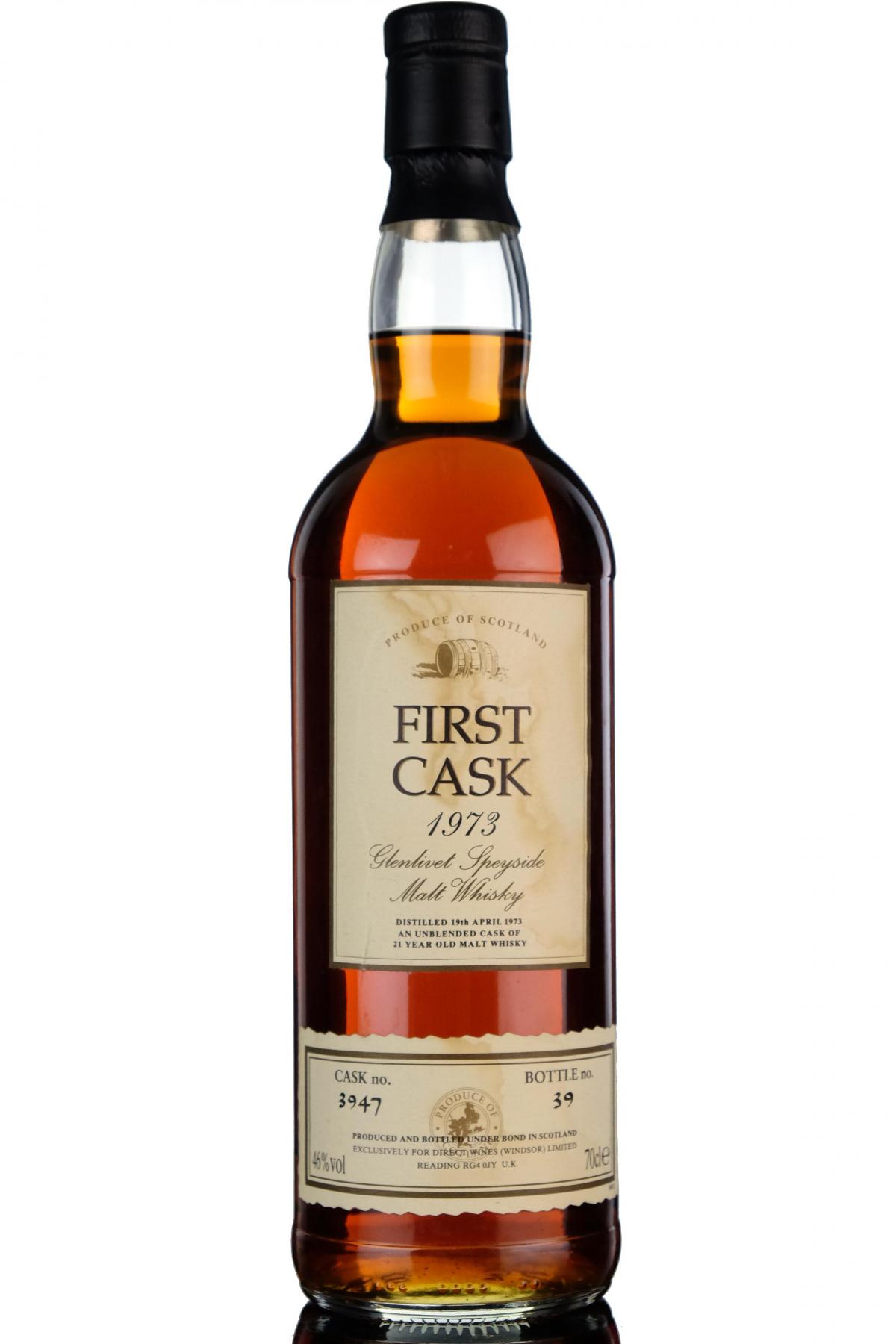 Glenlivet 1973 21 First Cask 3947
