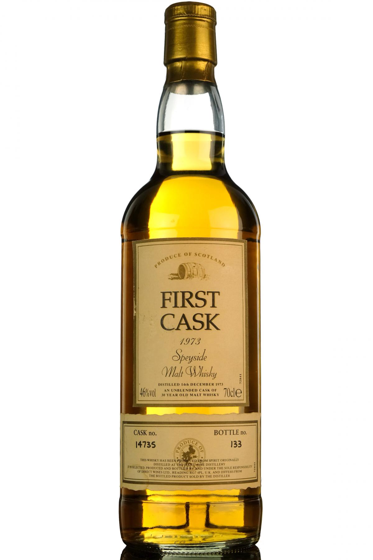 Dailuaine 1973  30 Year Old  First Cask 14735