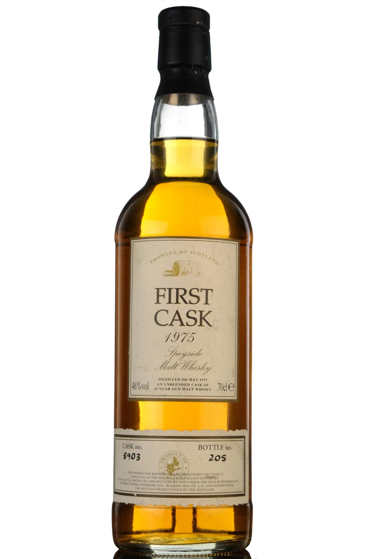 Macallanglenlivet 1975 20 First Cask 8903