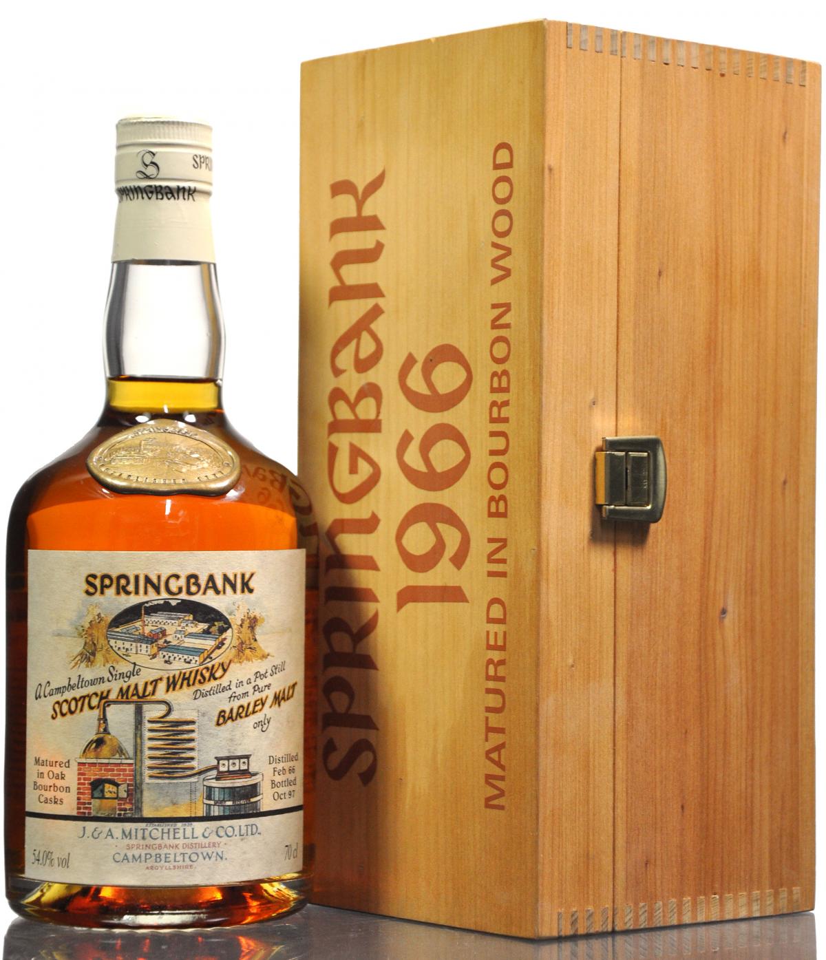 Springbank 1966-1997 - 31 Year Old - Local Barley - Single Cask 490