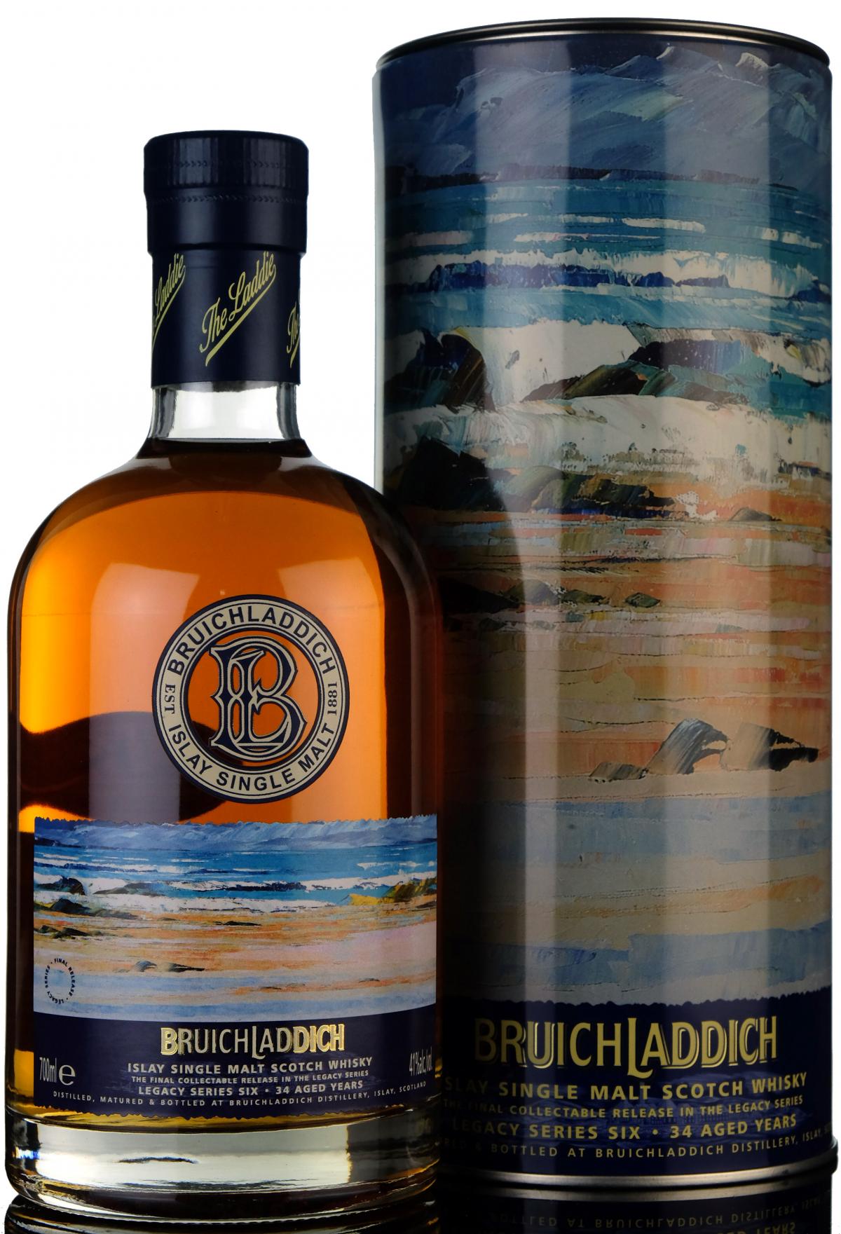 Bruichladdich 1972  34 Year Old  Legacy Six