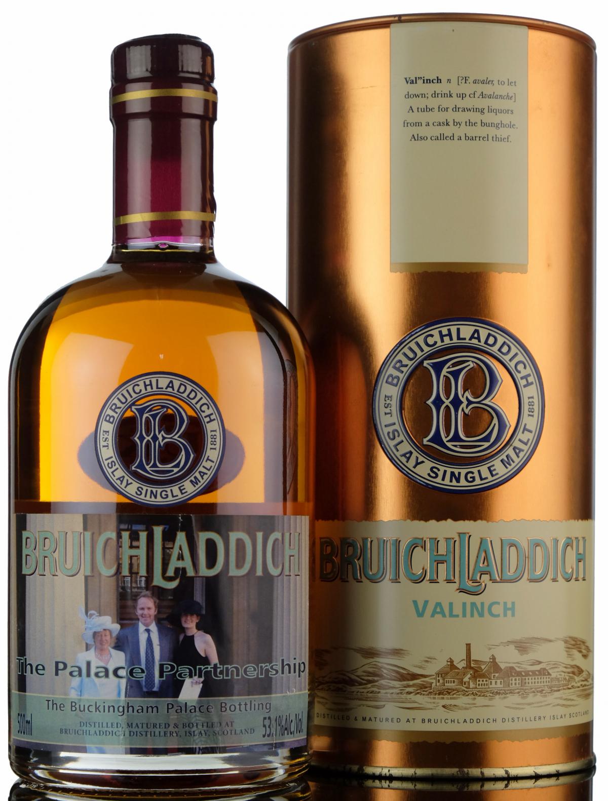Bruichladdich 1989 - Valinch - The Queens Awards